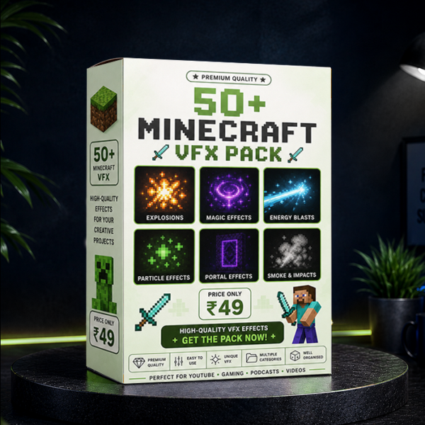 50+ Minecraft VFX Pack